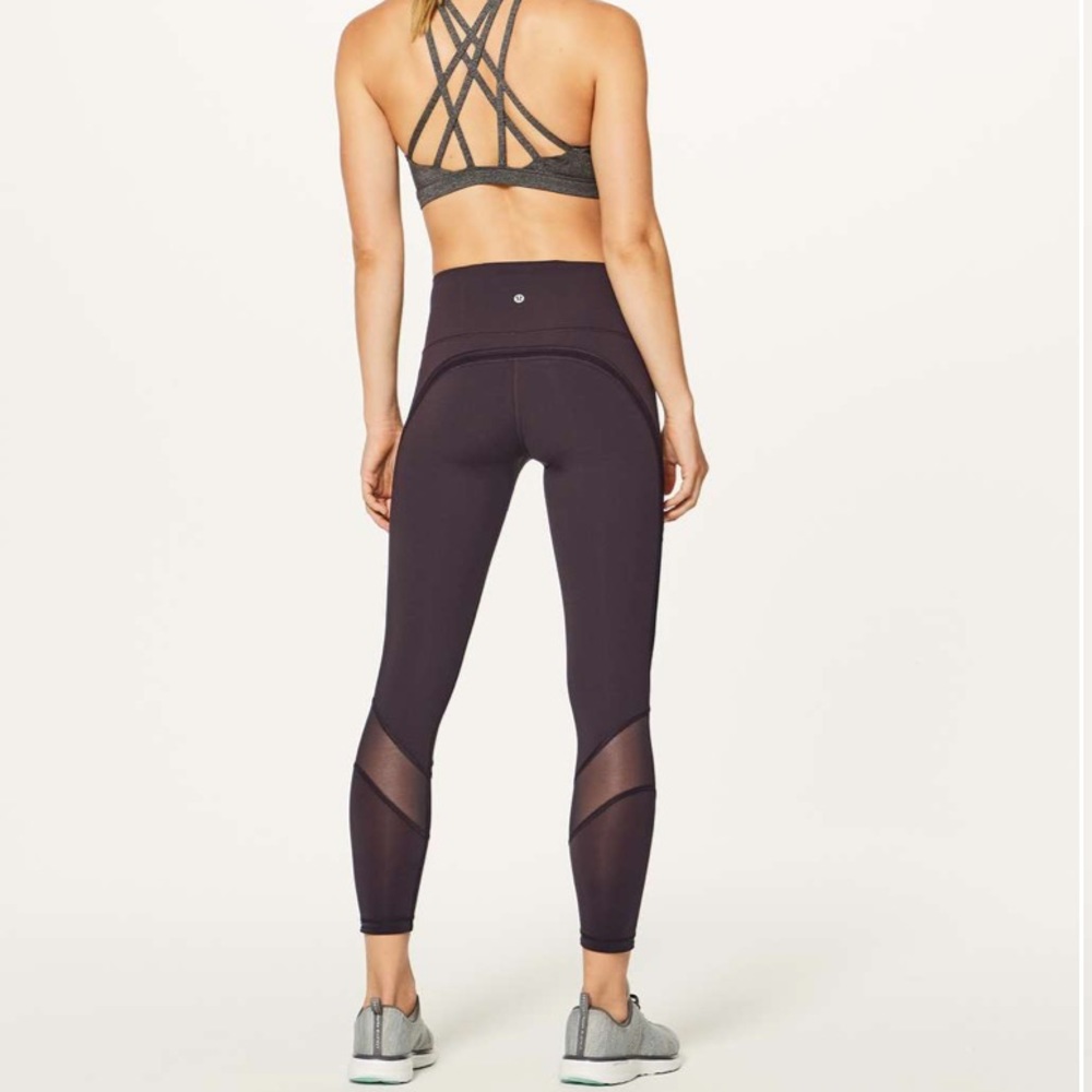 Lululemon Fresh In Mesh Tight Legging 25" Pelt